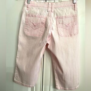 R4R Women’s/Juniors Sz 5 Soft Pink Cotton Blend Denim Style Bermuda Shorts
